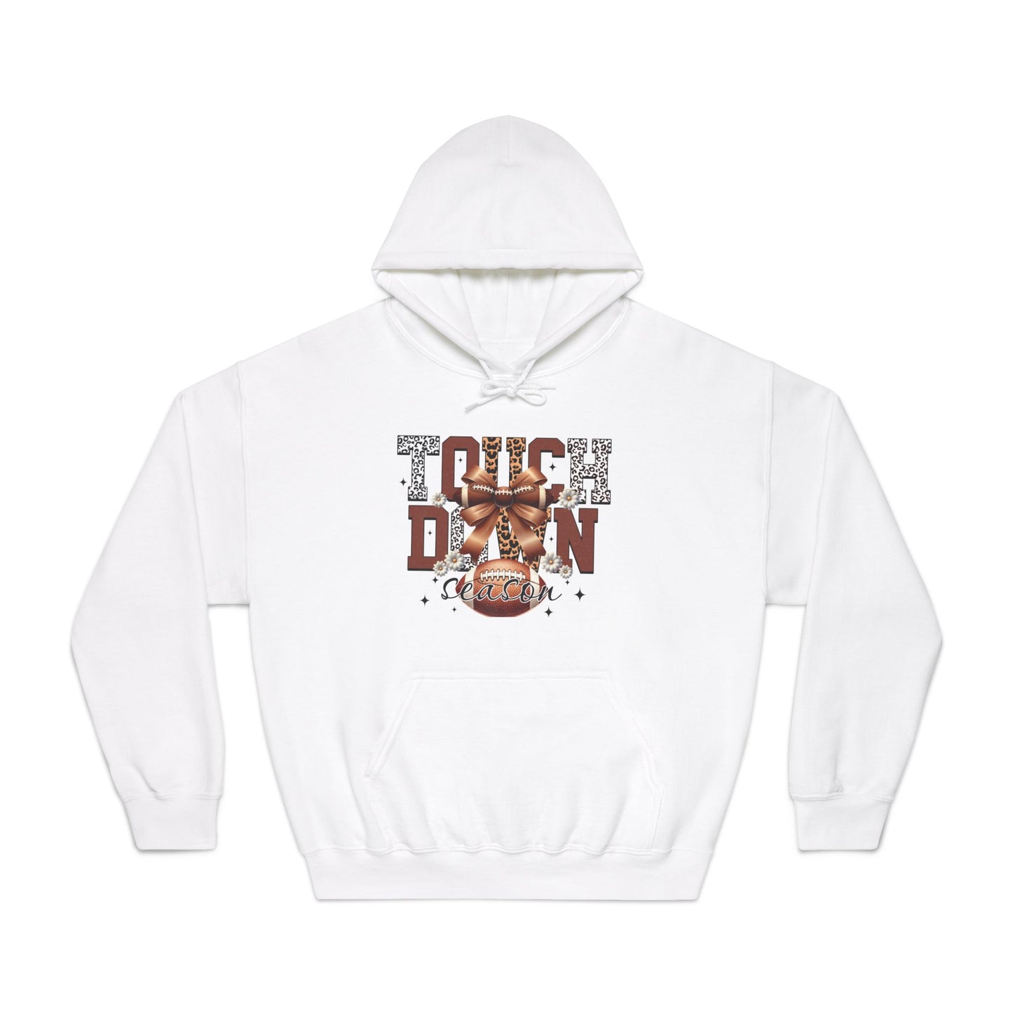 Touch Down Football Sweatshirt, Unisex Hoodie for Sports Fans, Perfect for Game Days, Casual Wear, Holiday Gifts