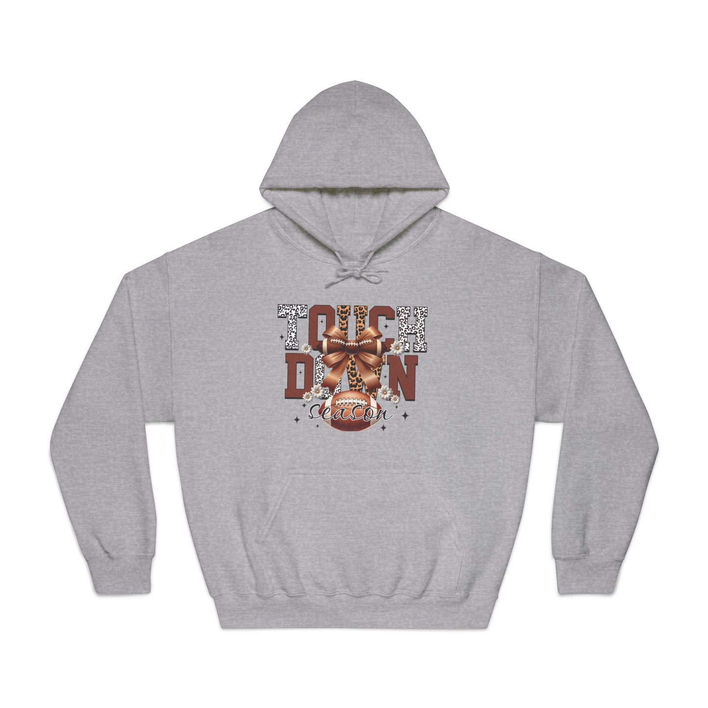 Touch Down Football Sweatshirt, Unisex Hoodie for Sports Fans, Perfect for Game Days, Casual Wear, Holiday Gifts
