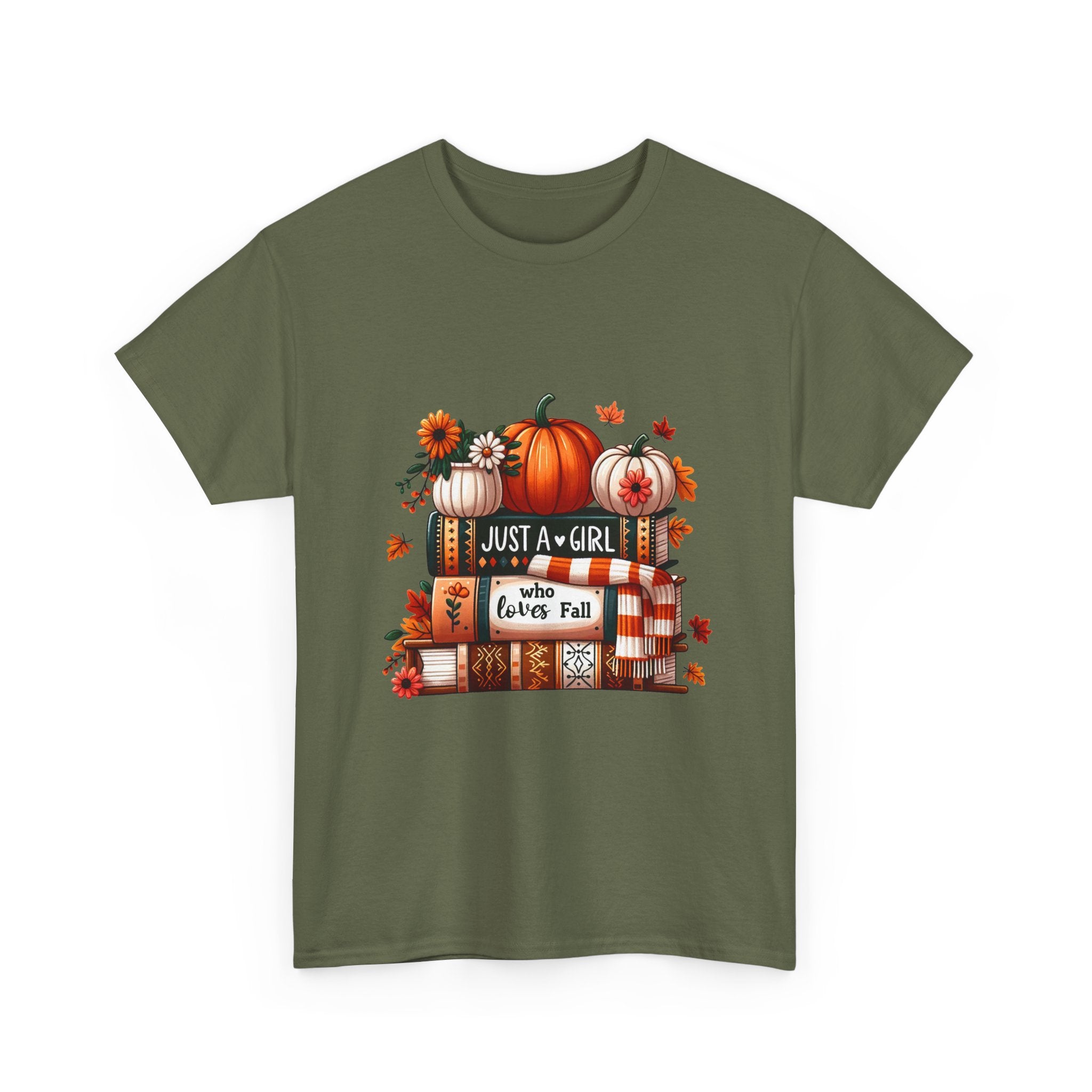 Fall-Themed Unisex Heavy Cotton Tee, Cozy Autumn Tee, Cute Fall T-Shirt, Gifts for Book Lovers, Comfortable Everyday Wear, Perfect for [...]