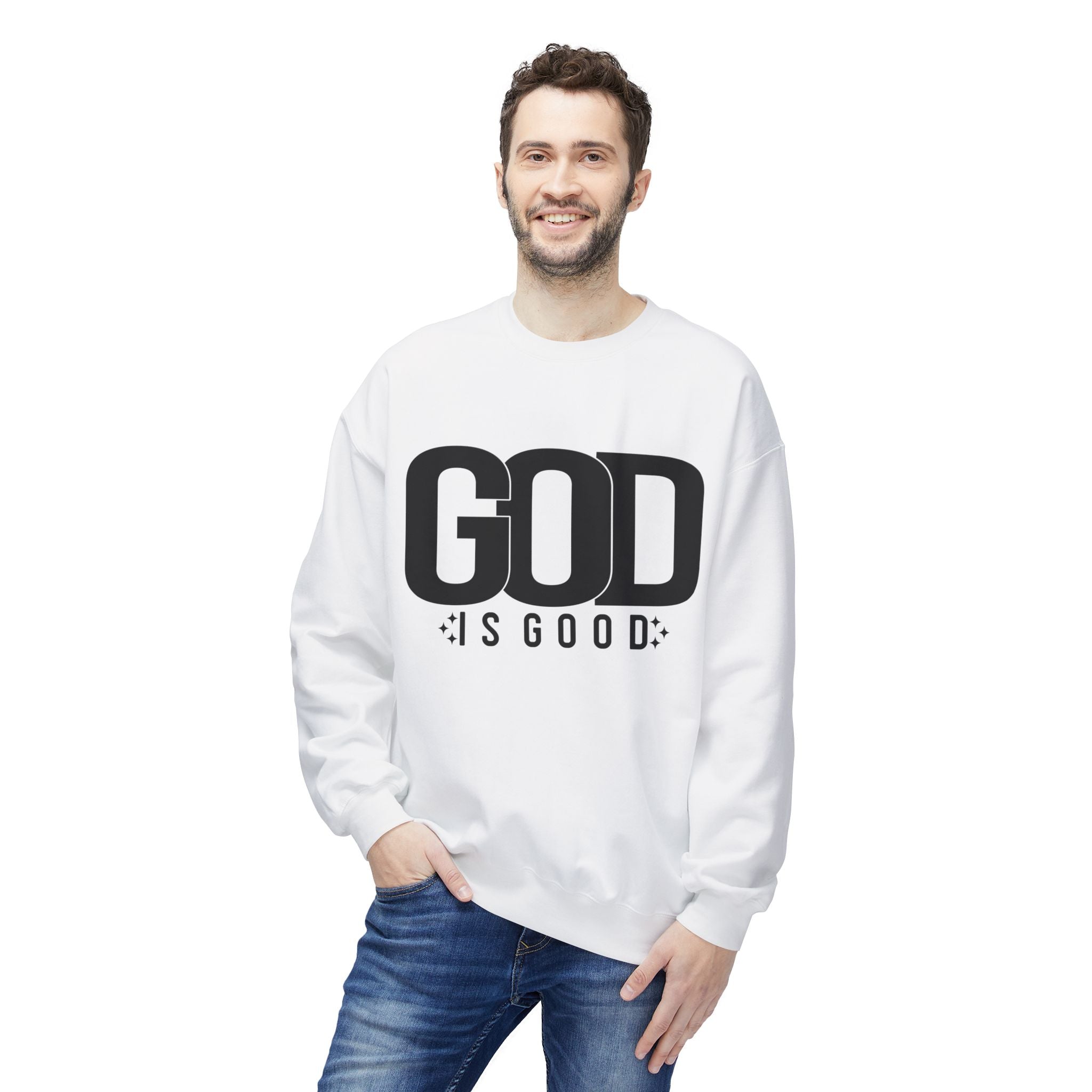 God is Good Crewneck Sweatshirt, Inspirational Fleece Sweater, Unisex Religious Apparel, Casual Christian Gifts, Faith-Based Clothing, [...]
