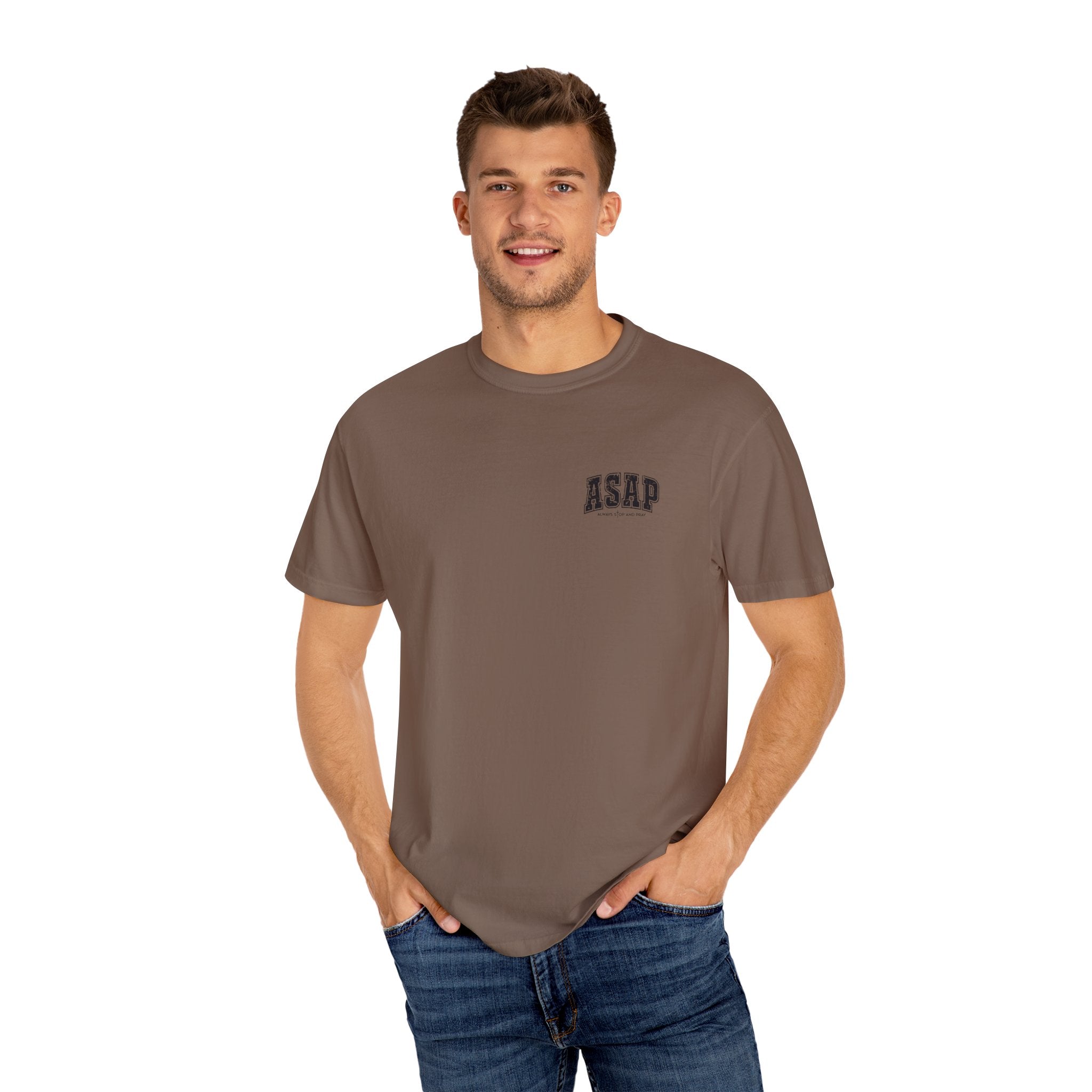 Unisex Graphic T-Shirt with Inspirational Design | Casual Wear for Everyday Use, Perfect for Gifts, Religious Occasions, or Mindfulness