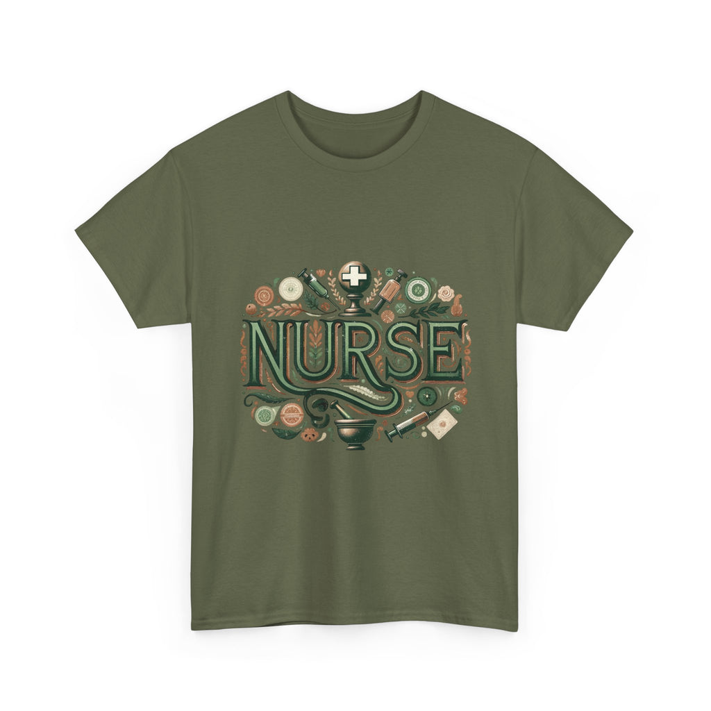 Nurse Appreciation Unisex Heavy Cotton Tee, Thinking of You Gift, Healthcare Worker Shirt, Casual Wear, Nursing Student Gift