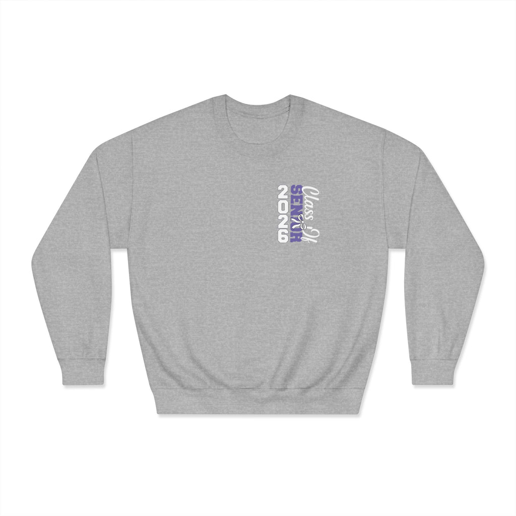 Class of 2026 Unisex Crewneck Sweatshirt, Graduation Gift, College Apparel, School Spirit, Comfortable Everyday Wear