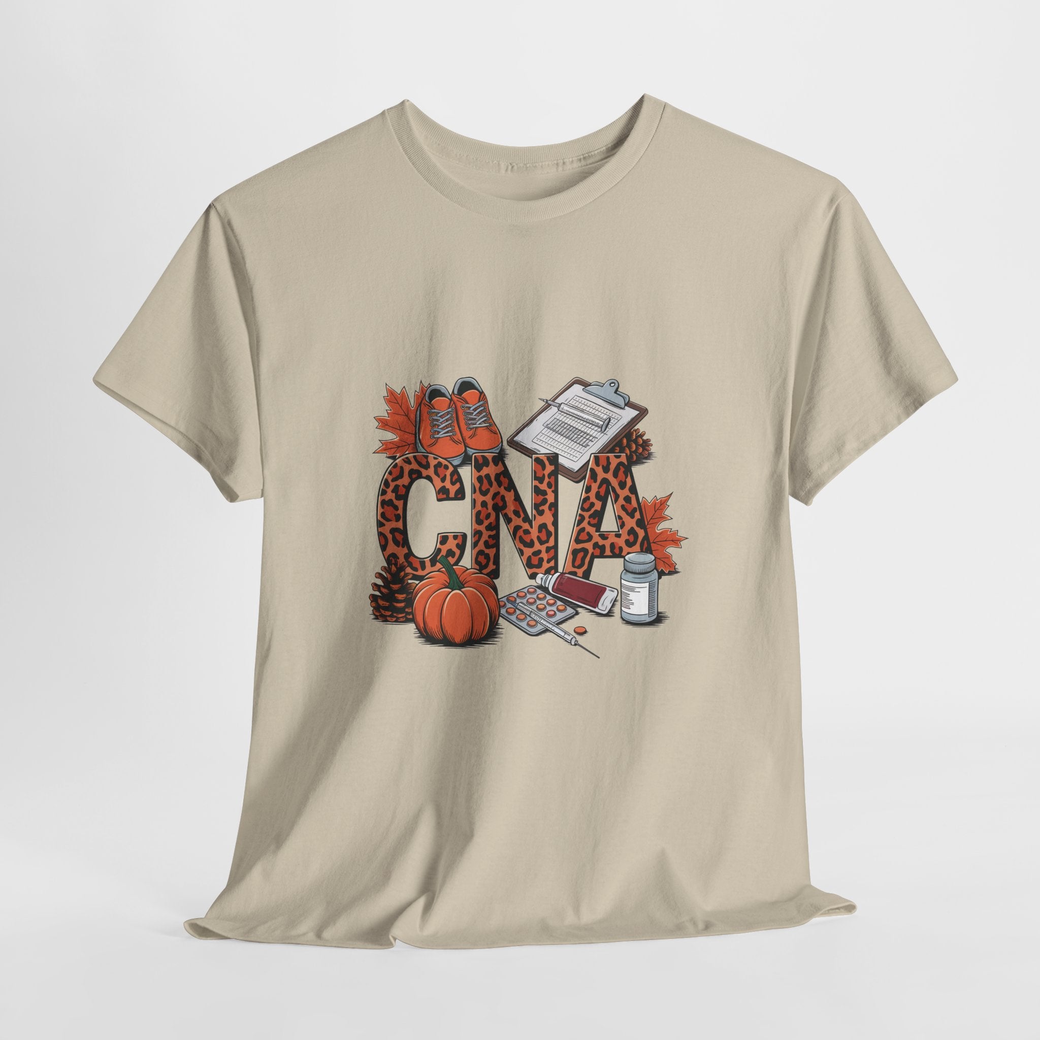 CNA Heavy Cotton Tee, Nursing Gift Tee, Unisex Healthcare Shirt, Medical Profession Apparel, Funny Nurse T-Shirt