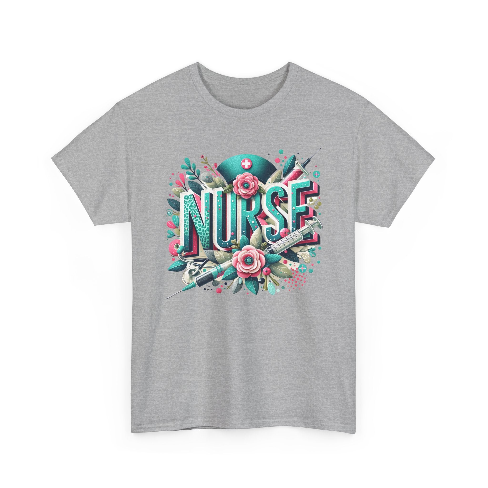 Nurse Graphic Tee, Perfect Gift for Nurses, Healthcare Apparel, Fun Medical T-Shirt, Nurse Appreciation Day, Cute Nurse Wear