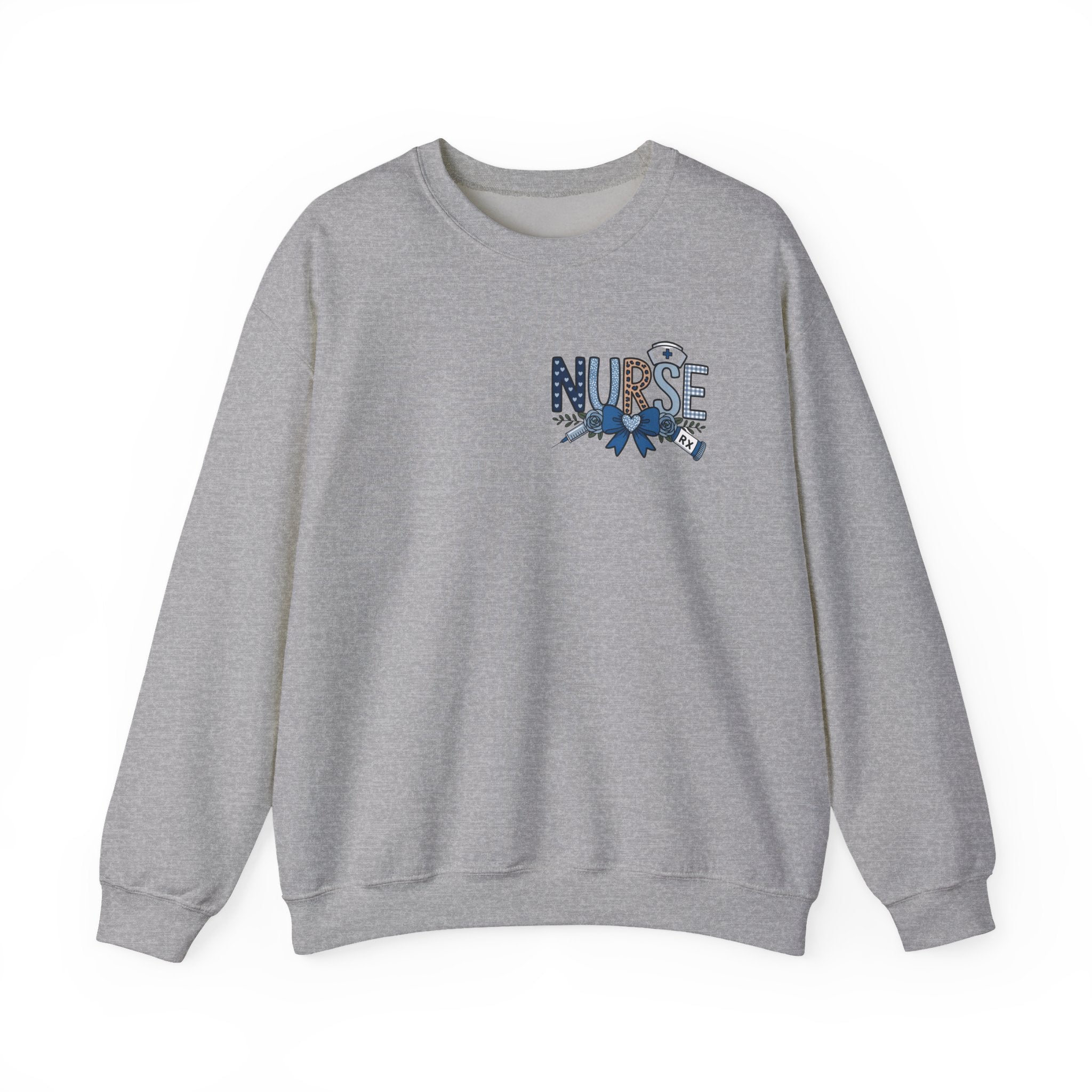 Nurse Appreciation Crewneck Sweatshirt | Cozy Gift for Healthcare Workers, Perfect for Birthdays, Nurses Week, Holidays