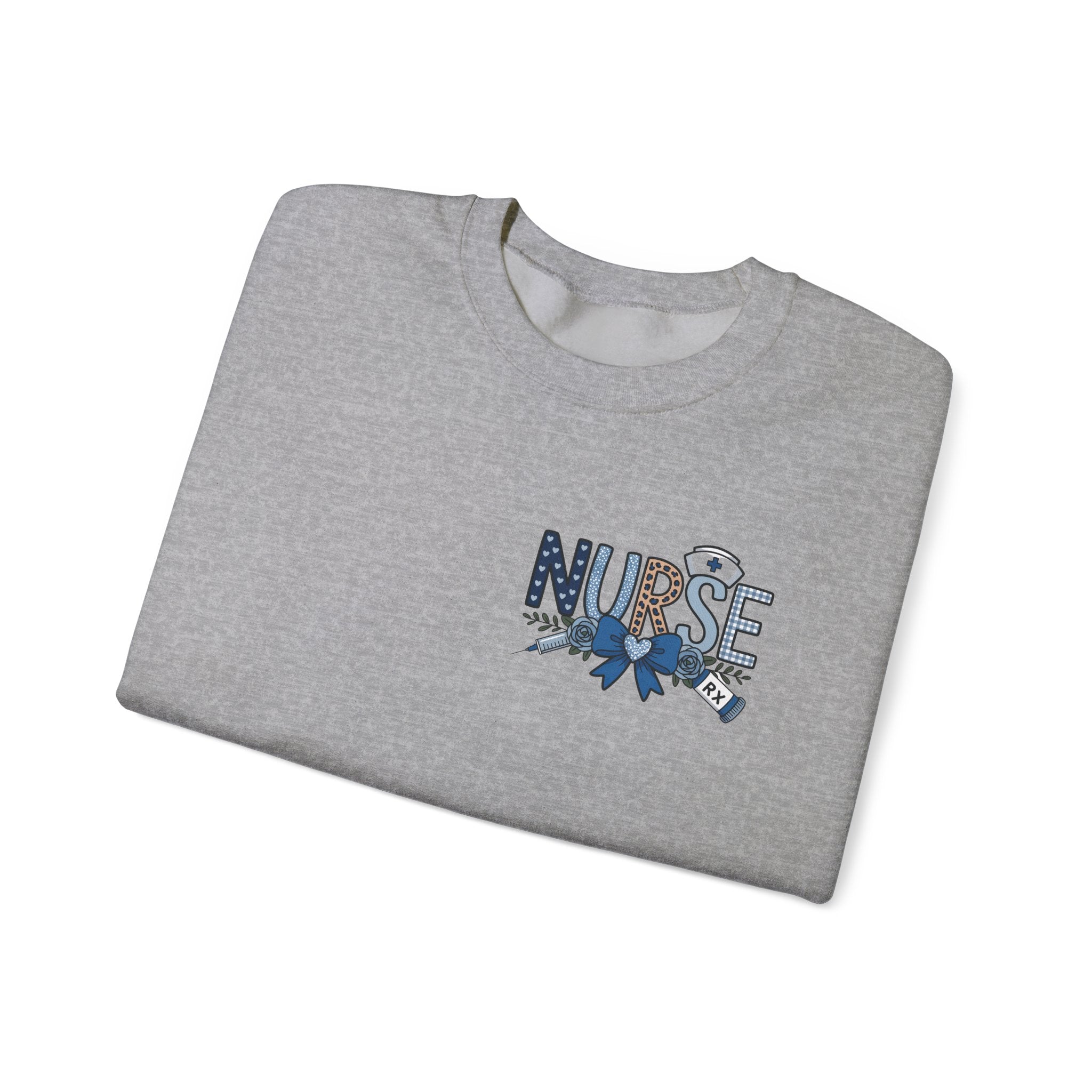 Nurse Appreciation Crewneck Sweatshirt | Cozy Gift for Healthcare Workers, Perfect for Birthdays, Nurses Week, Holidays