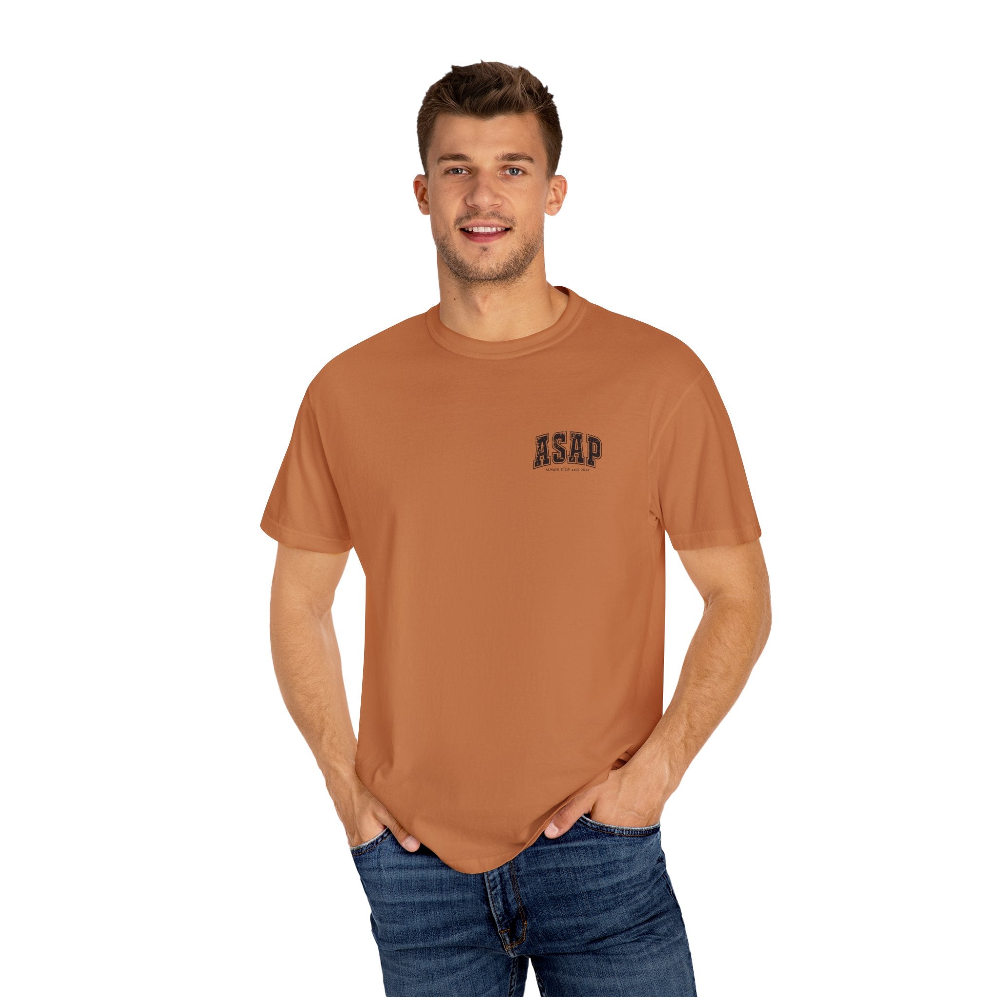 Unisex Graphic T-Shirt with Inspirational Design | Casual Wear for Everyday Use, Perfect for Gifts, Religious Occasions, or Mindfulness