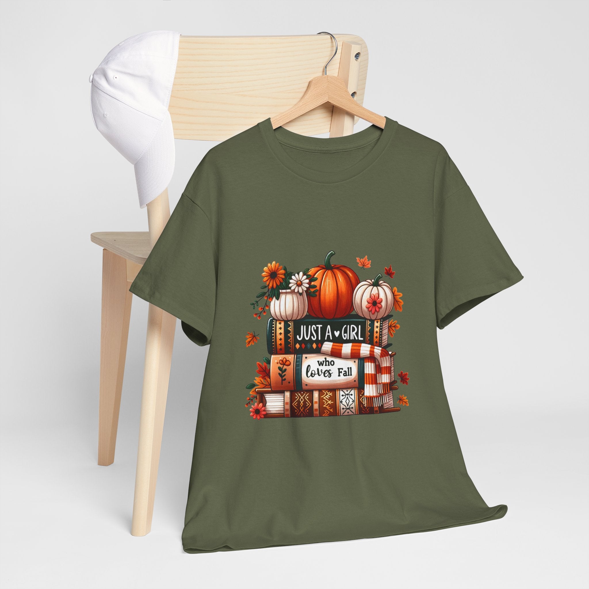 Fall-Themed Unisex Heavy Cotton Tee, Cozy Autumn Tee, Cute Fall T-Shirt, Gifts for Book Lovers, Comfortable Everyday Wear, Perfect for [...]