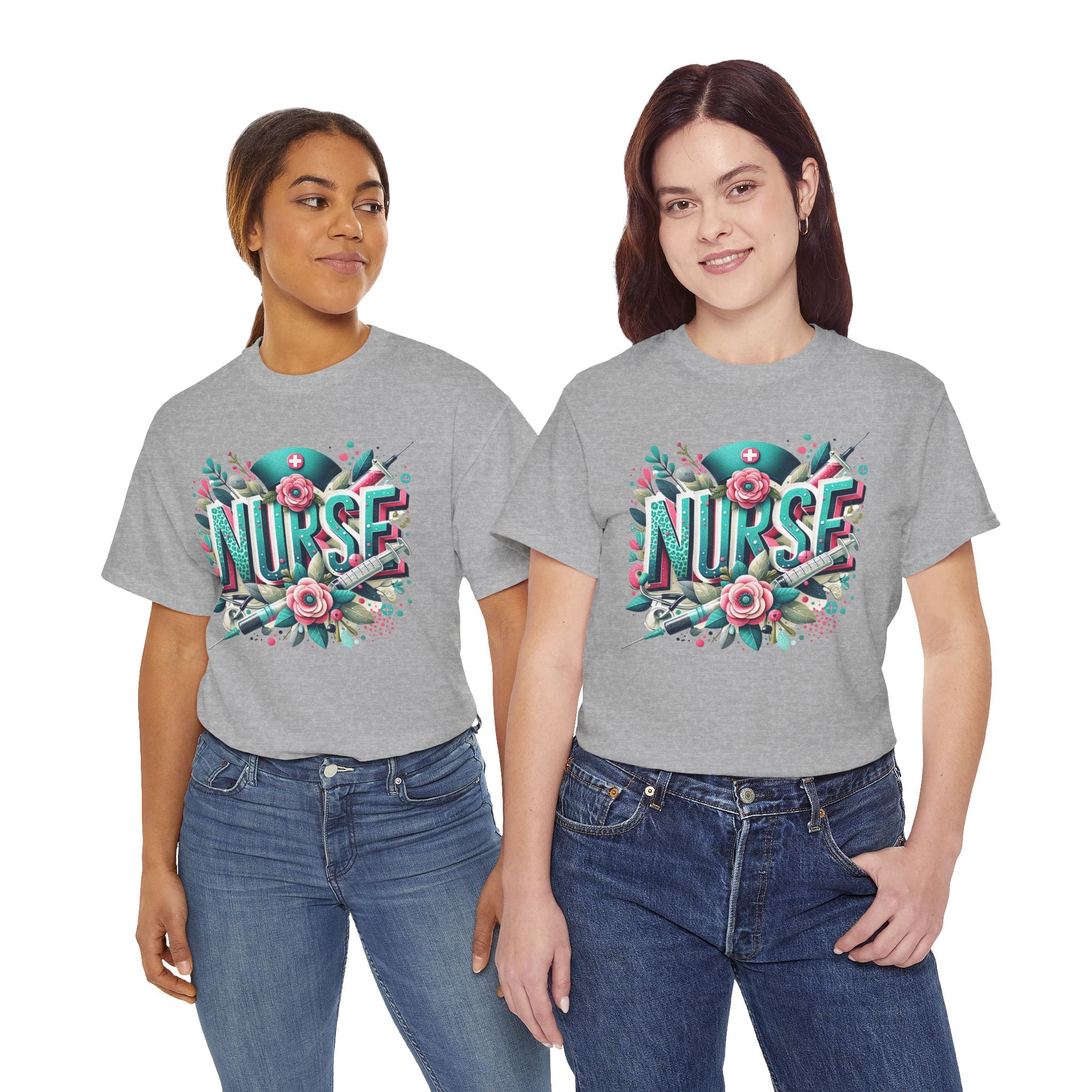 Nurse Graphic Tee, Perfect Gift for Nurses, Healthcare Apparel, Fun Medical T-Shirt, Nurse Appreciation Day, Cute Nurse Wear