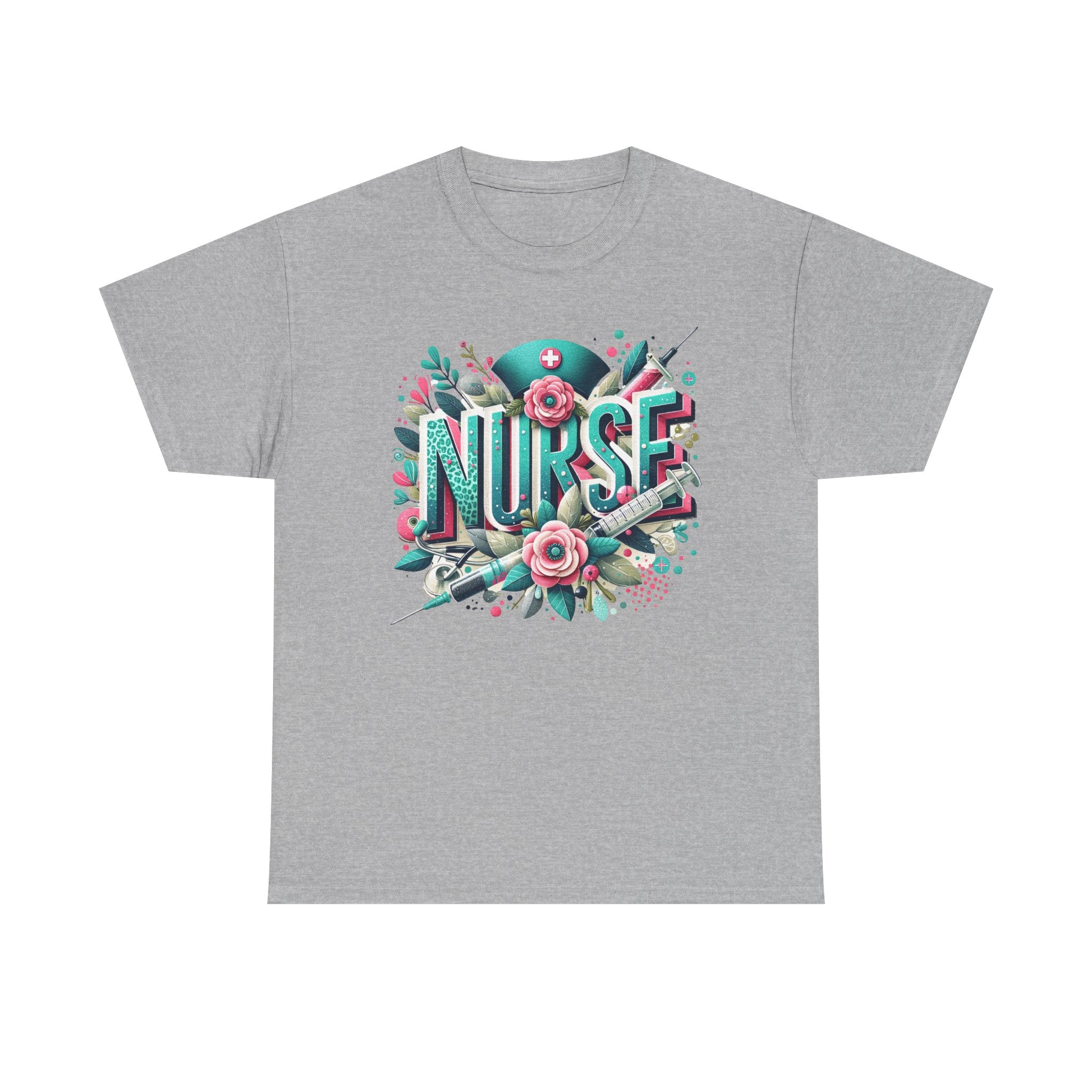 Nurse Graphic Tee, Perfect Gift for Nurses, Healthcare Apparel, Fun Medical T-Shirt, Nurse Appreciation Day, Cute Nurse Wear