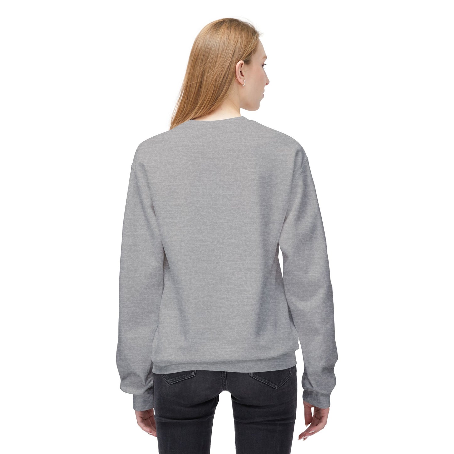Faith-Inspired Fleece Sweatshirt, Jesus Lamb Crewneck, Christian Apparel, Cozy Religious Gift, Winter Wardrobe Essential