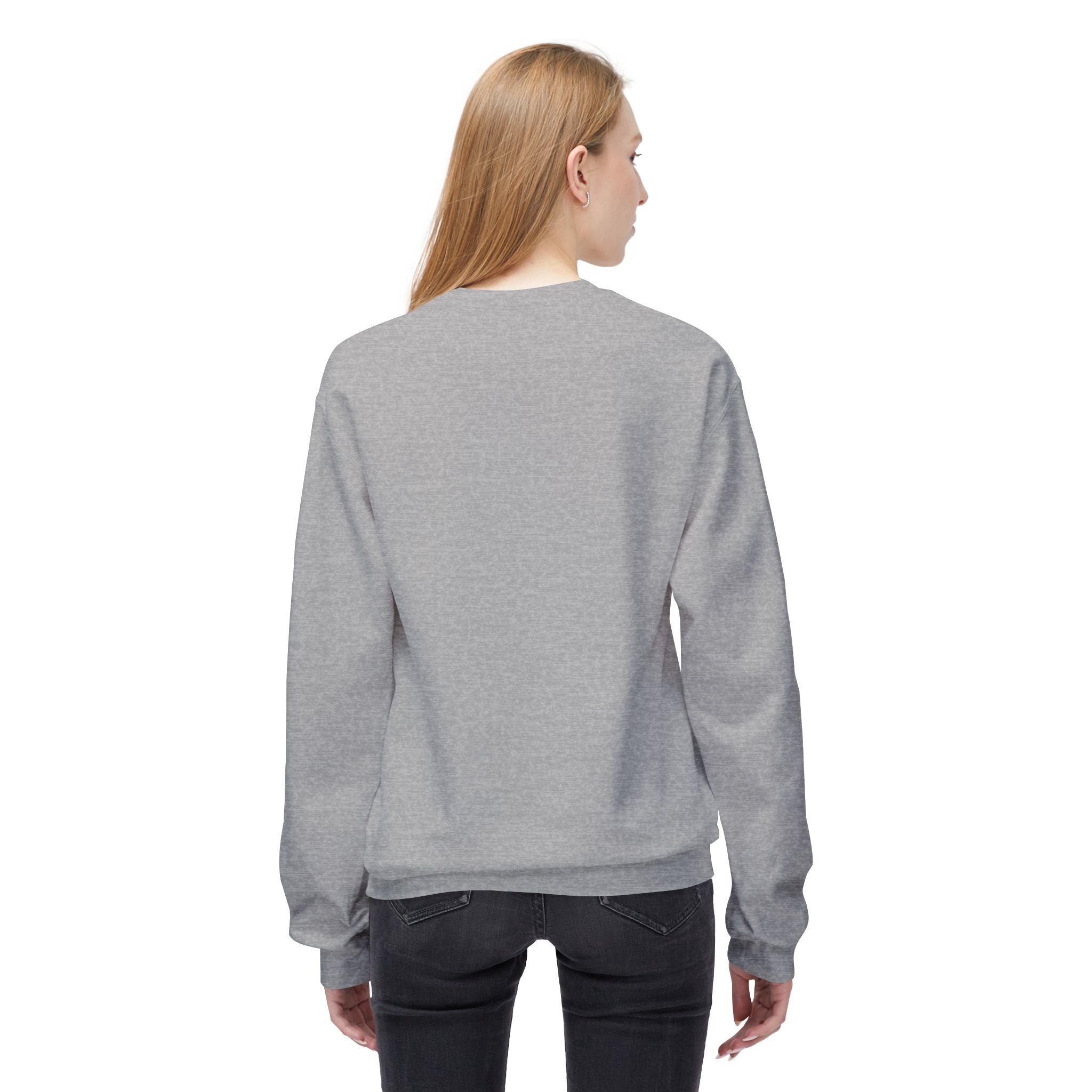 Faith-Inspired Fleece Sweatshirt, Jesus Lamb Crewneck, Christian Apparel, Cozy Religious Gift, Winter Wardrobe Essential