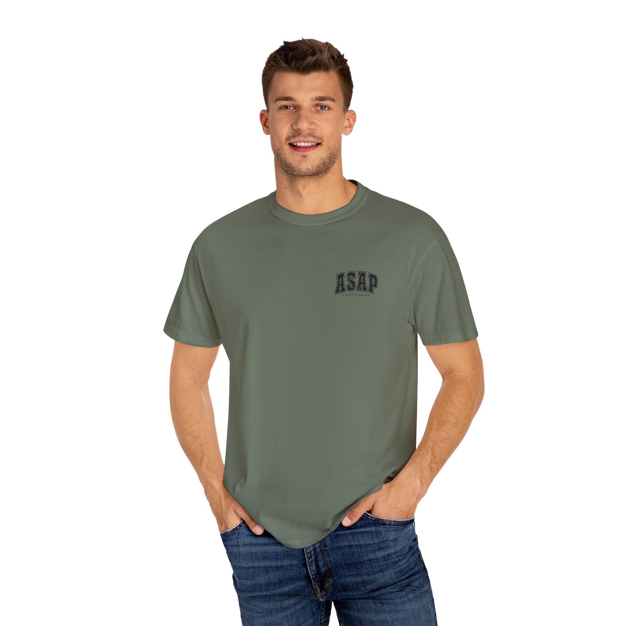 Unisex Graphic T-Shirt with Inspirational Design | Casual Wear for Everyday Use, Perfect for Gifts, Religious Occasions, or Mindfulness