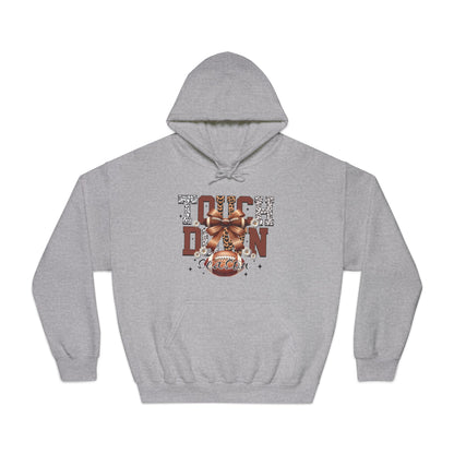 Touch Down Football Sweatshirt, Unisex Hoodie for Sports Fans, Perfect for Game Days, Casual Wear, Holiday Gifts