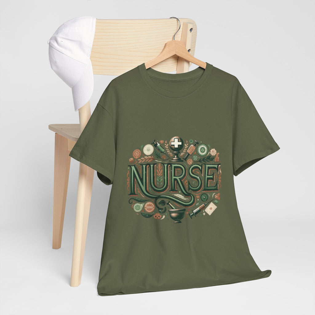 Nurse Appreciation Unisex Heavy Cotton Tee, Thinking of You Gift, Healthcare Worker Shirt, Casual Wear, Nursing Student Gift