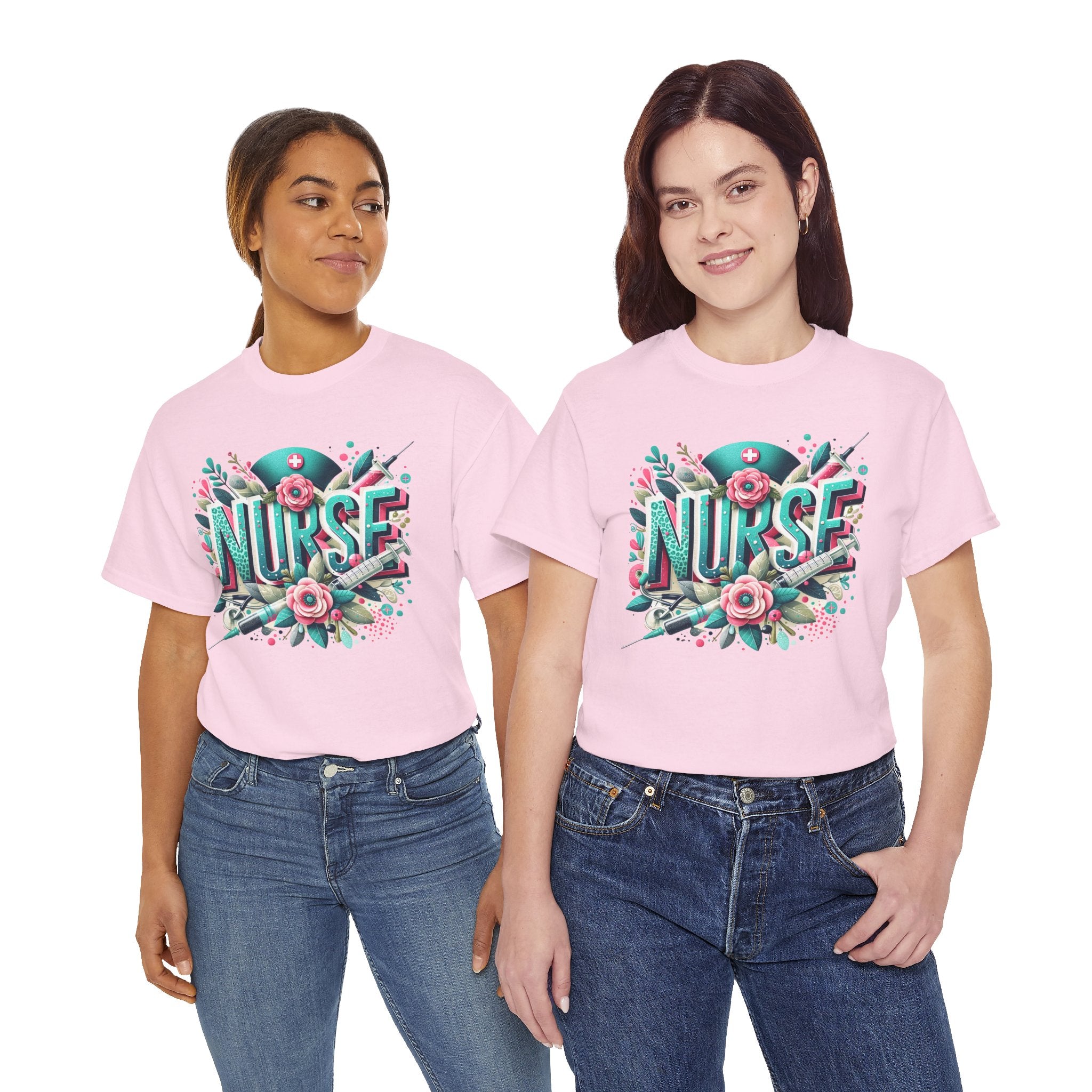 Nurse Graphic Tee, Perfect Gift for Nurses, Healthcare Apparel, Fun Medical T-Shirt, Nurse Appreciation Day, Cute Nurse Wear