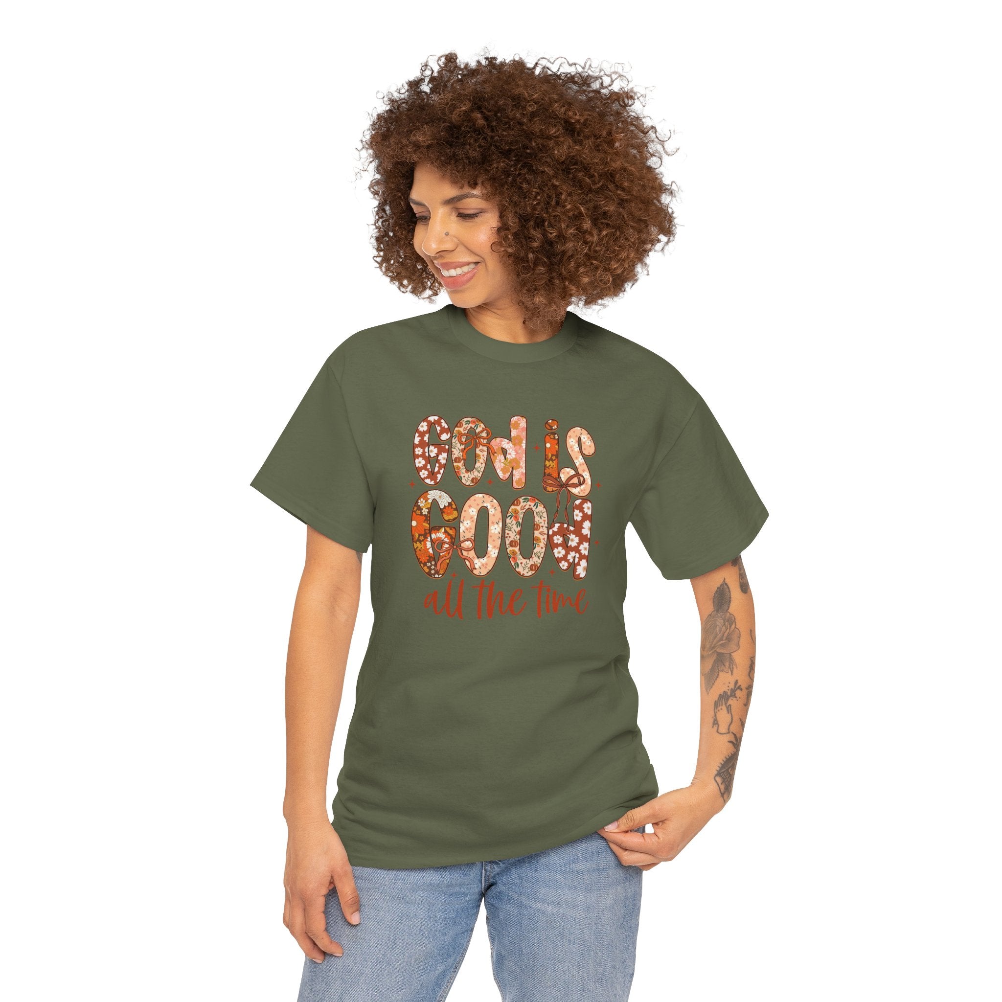 God is Good All the Time Unisex Tee, Inspirational T-Shirt, Faith-Based Apparel, Christian Gift, Casual Everyday Wear, Perfect for [...]